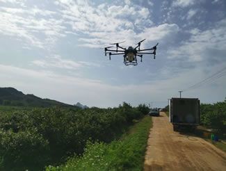 Farmland drone spraying and seeding, mapping.